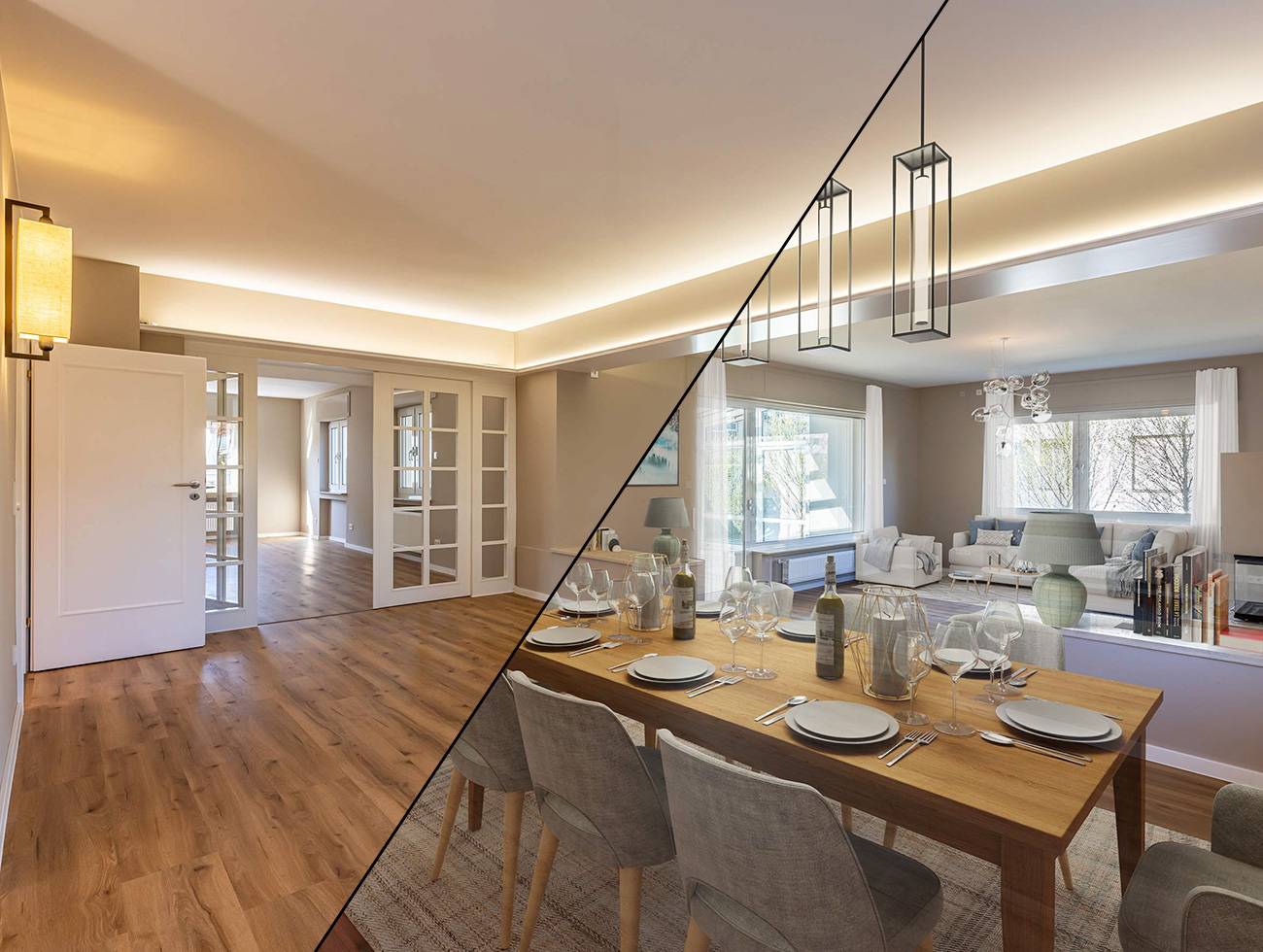 Digitales Homestaging 3D Visualisierung Immobilien Frankfurt