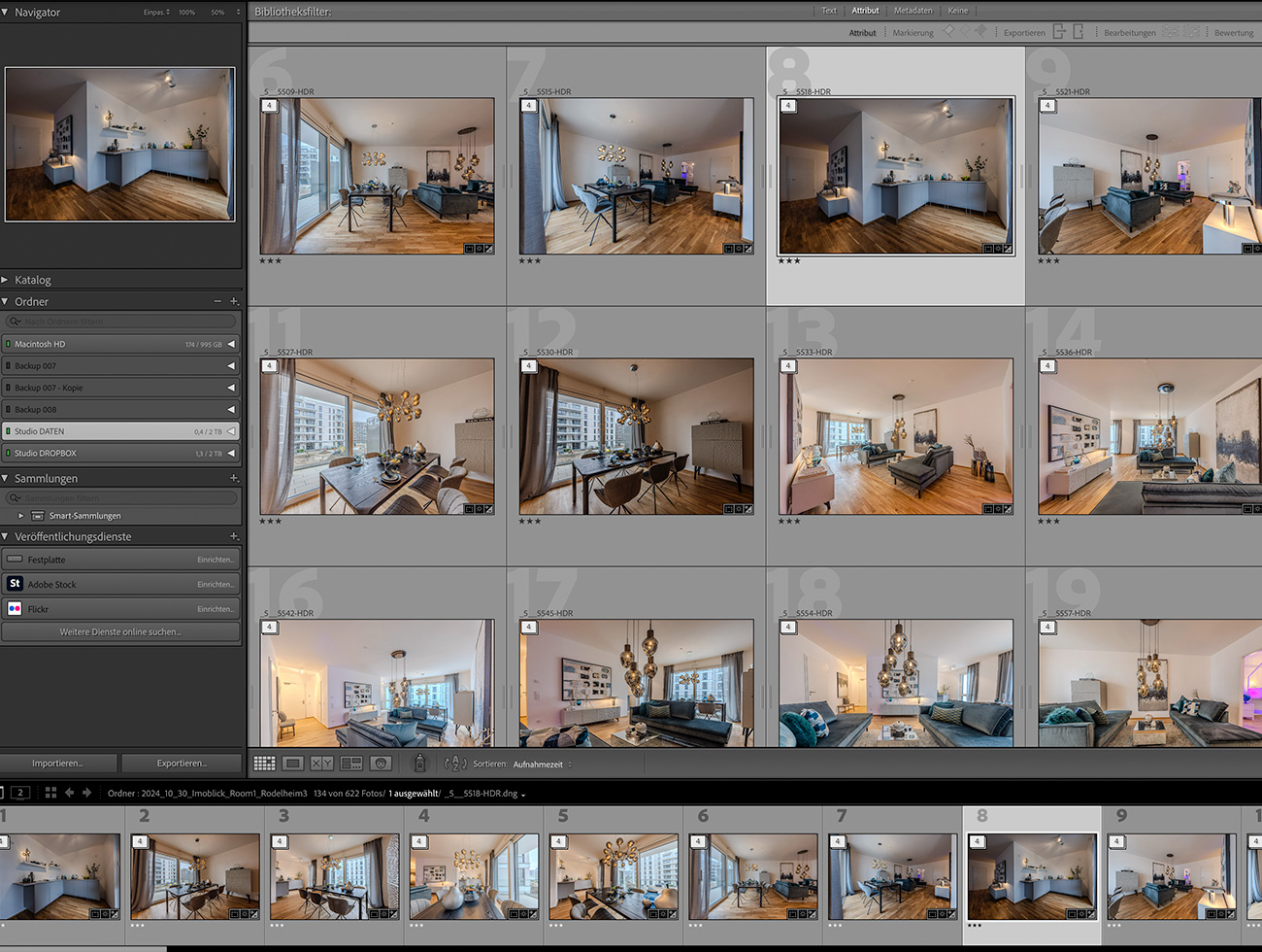 Professionelle Bildbearbeitung Immobilien Fotos Retusche Exposé